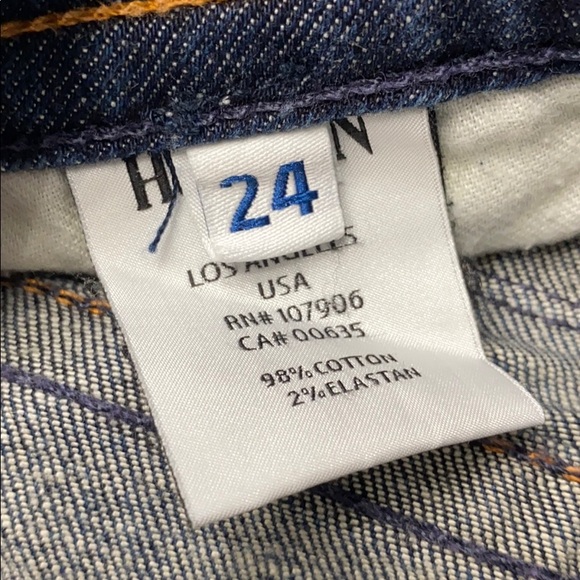 HUDSON Womens Faded & Distressed Bootcut Jeans - Picture 3 of 7